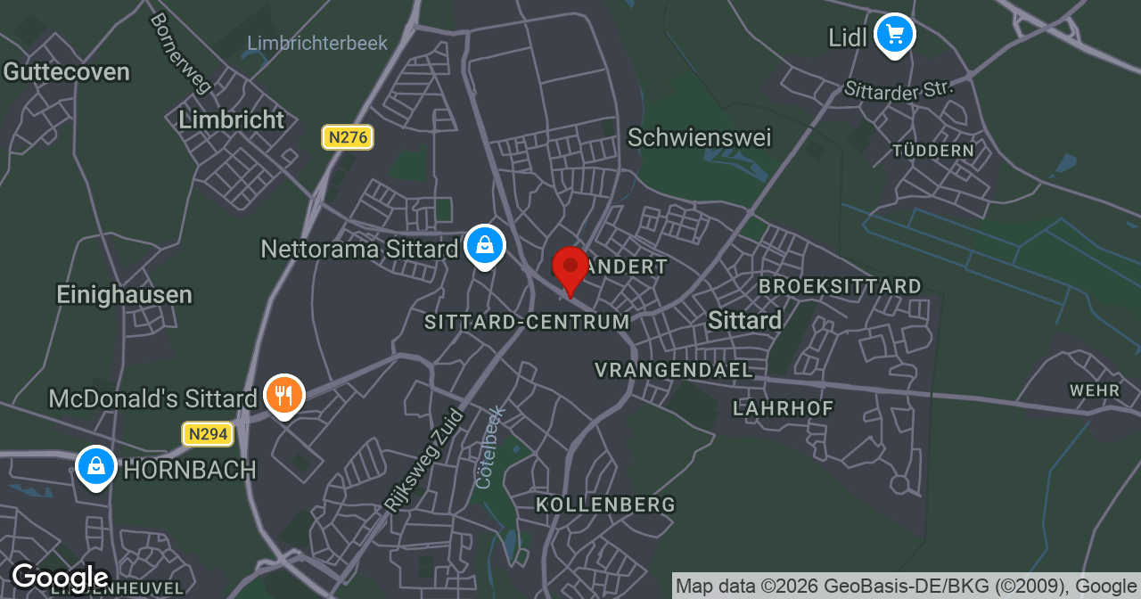 Kaart van de meldlocatie