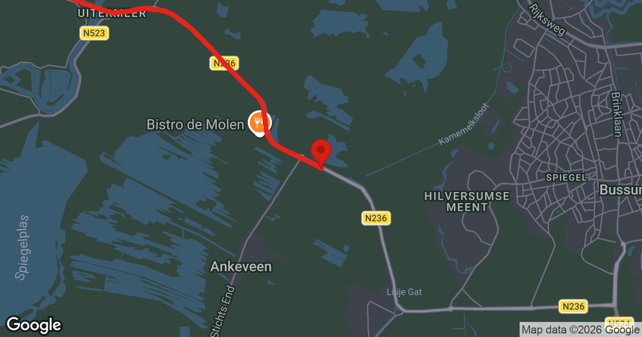 Kaart van de meldlocatie