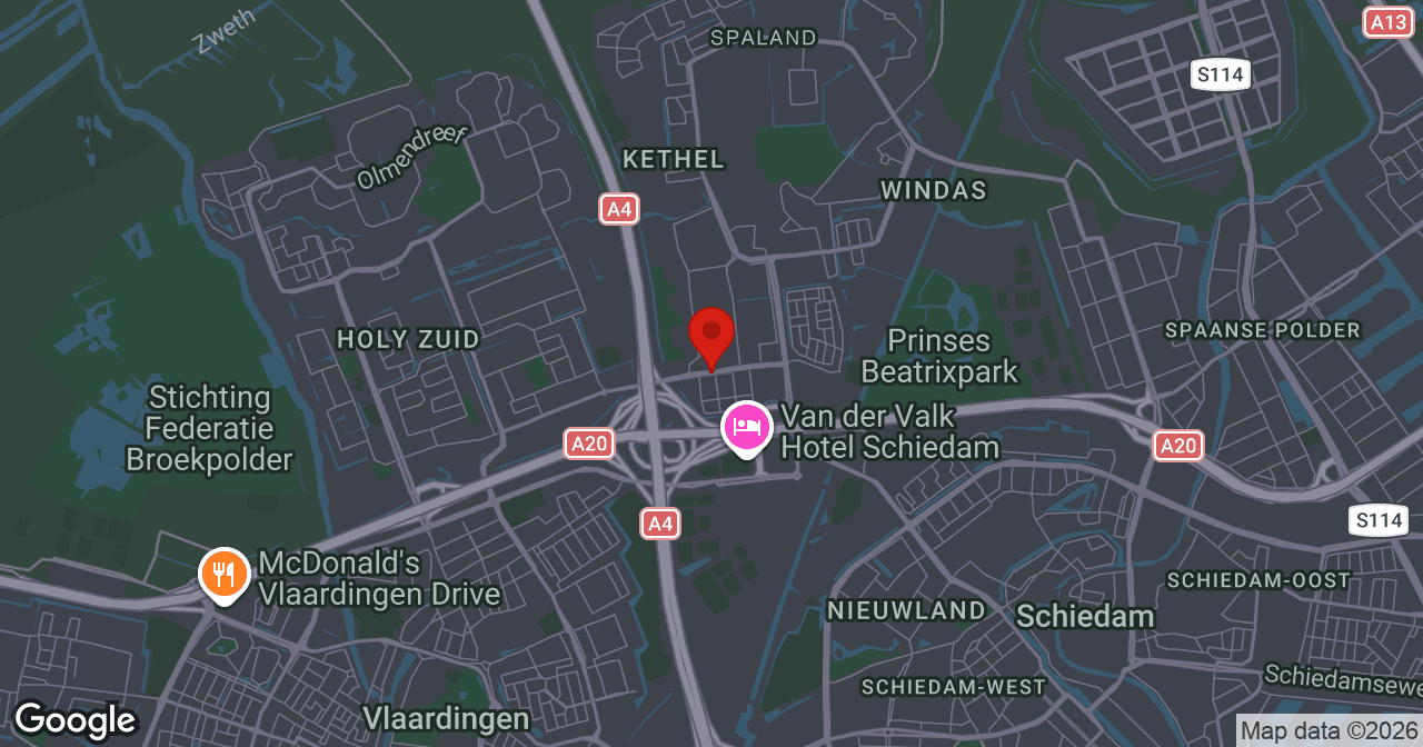 Kaart van de meldlocatie