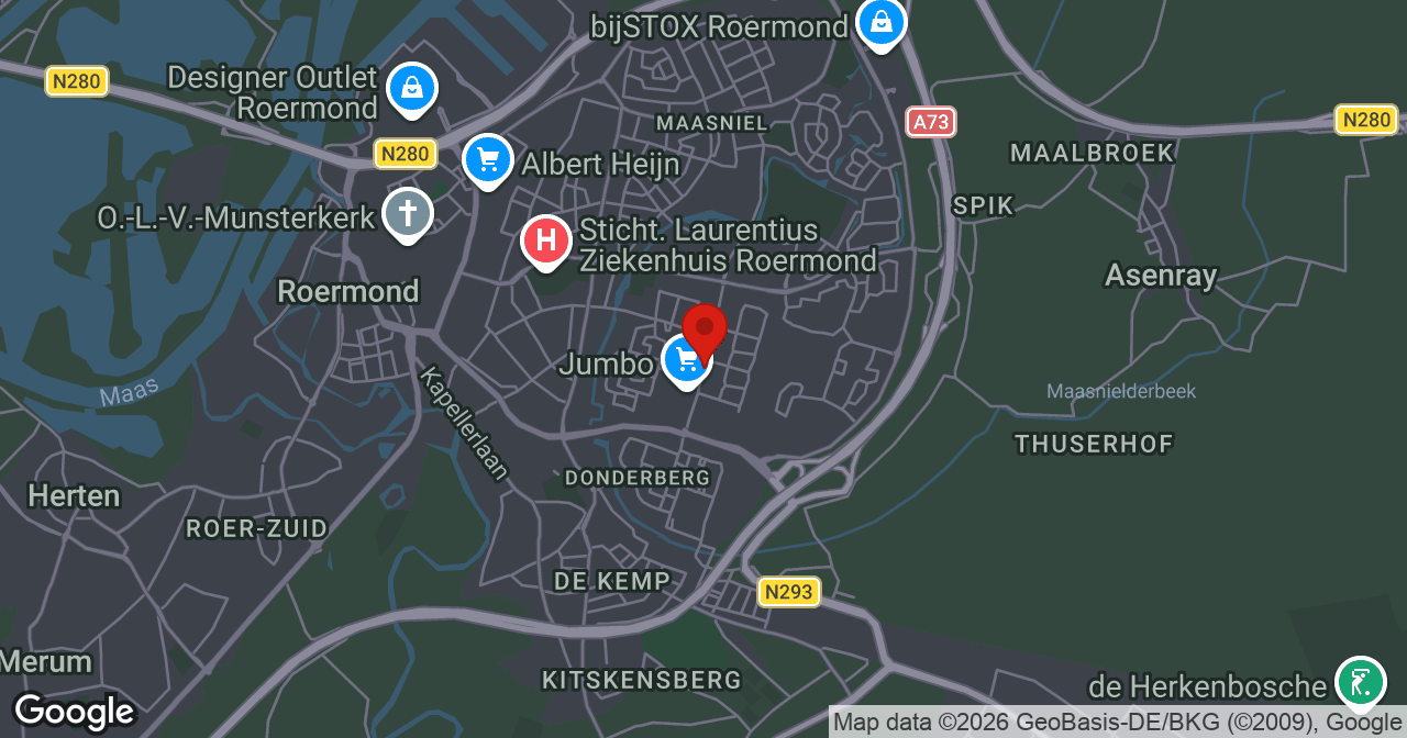 Kaart van de meldlocatie