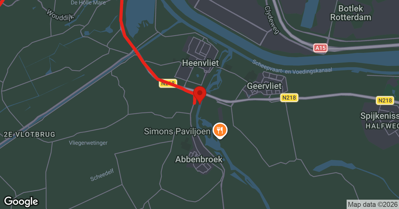 Kaart van de meldlocatie