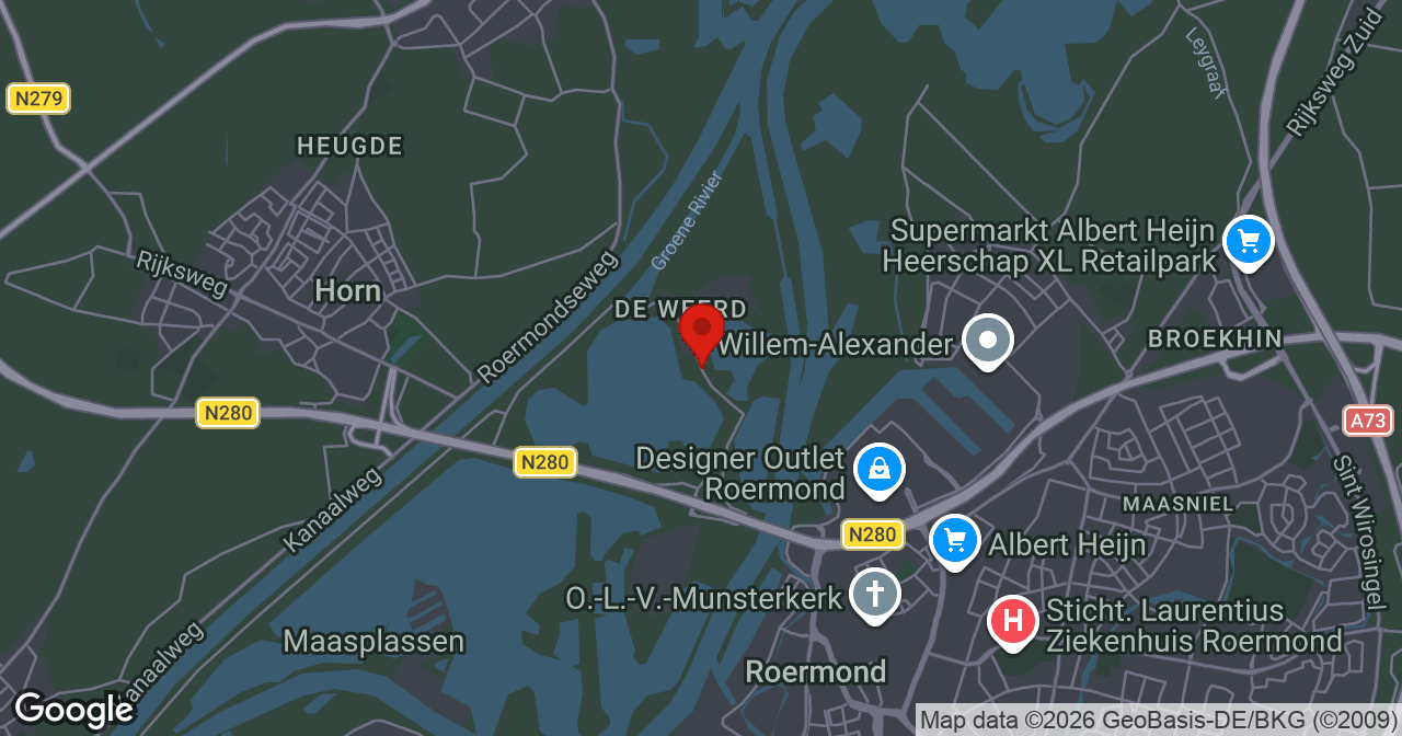 Kaart van de meldlocatie