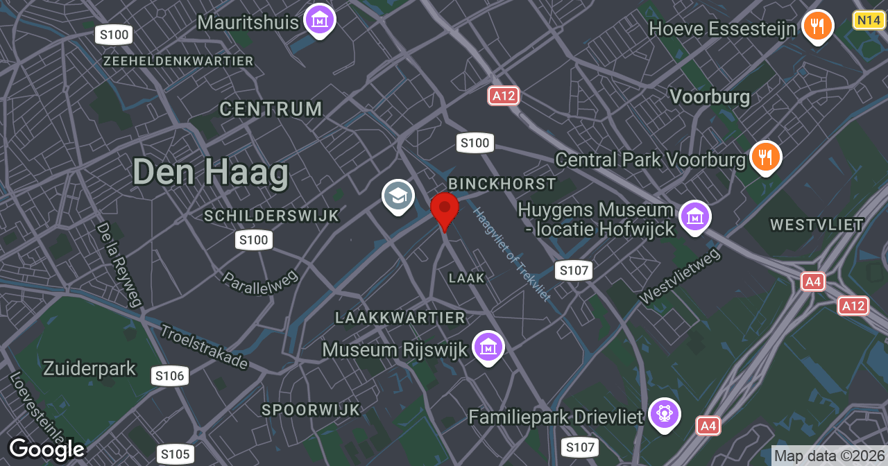 Kaart van de meldlocatie
