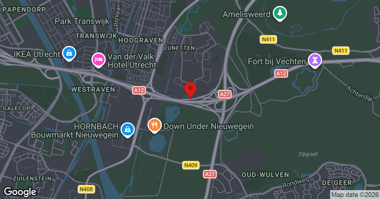 Kaart van de meldlocatie