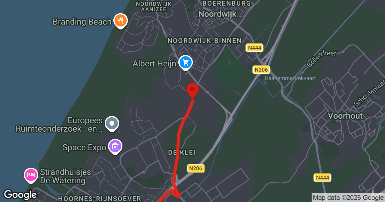 Kaart van de meldlocatie