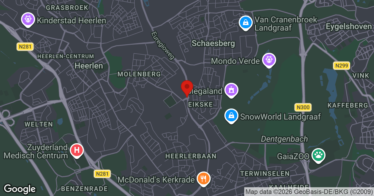 Kaart van de meldlocatie