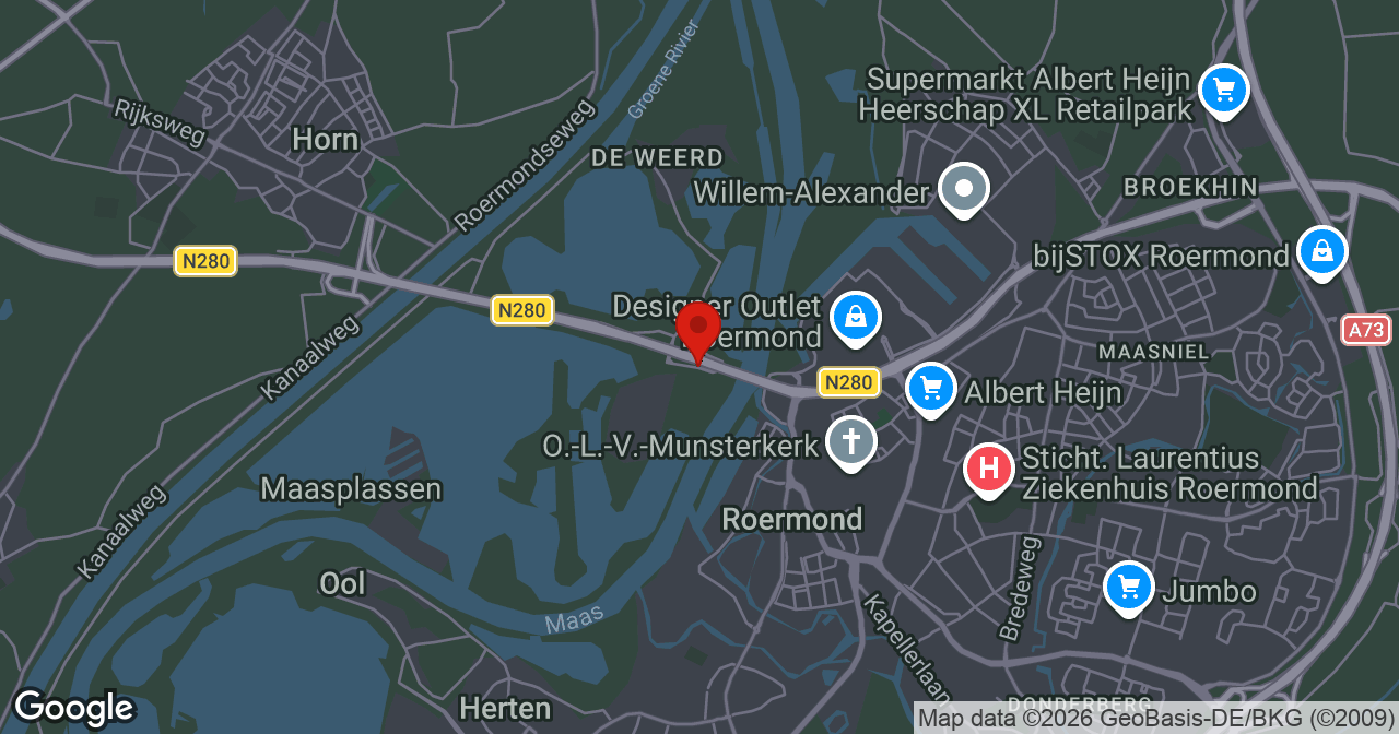 Kaart van de meldlocatie