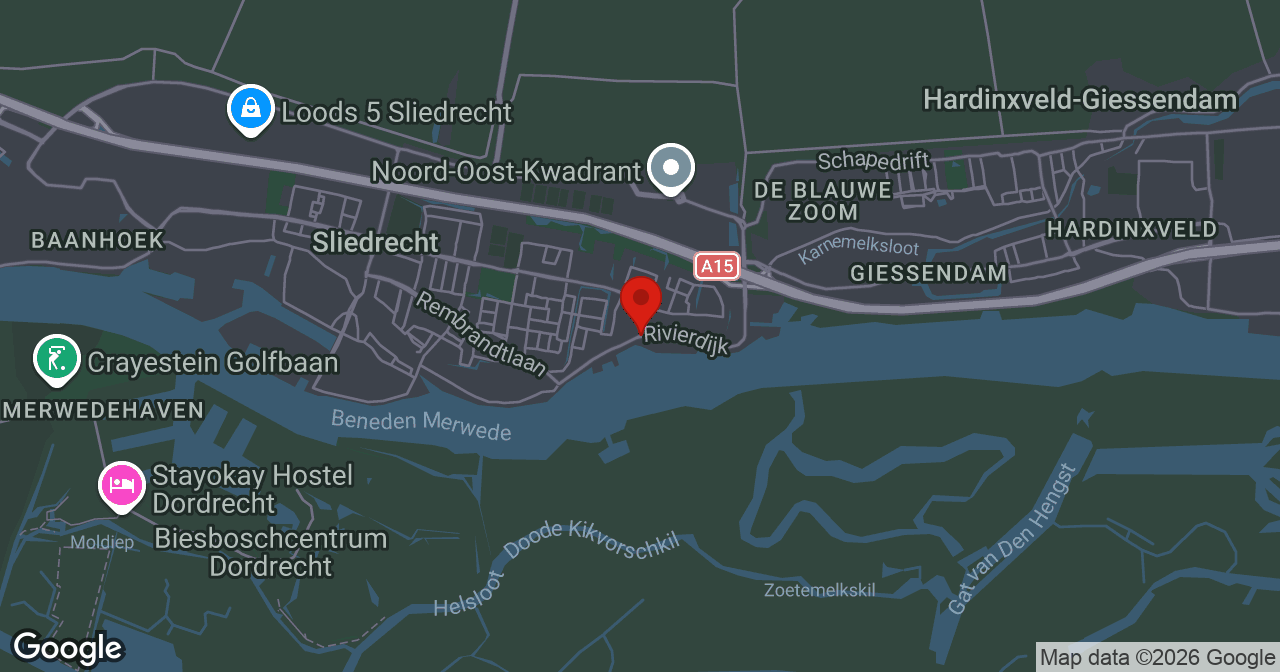 Kaart van de meldlocatie