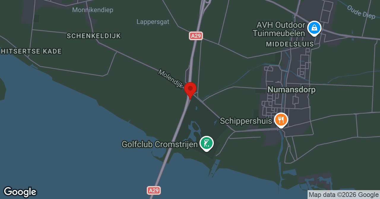Kaart van de meldlocatie