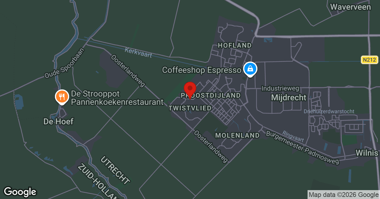 Kaart van de meldlocatie