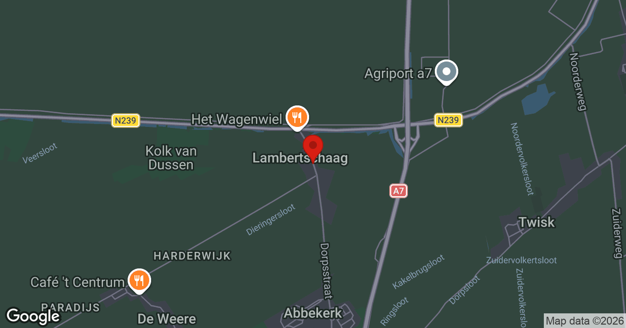 Kaart van de meldlocatie
