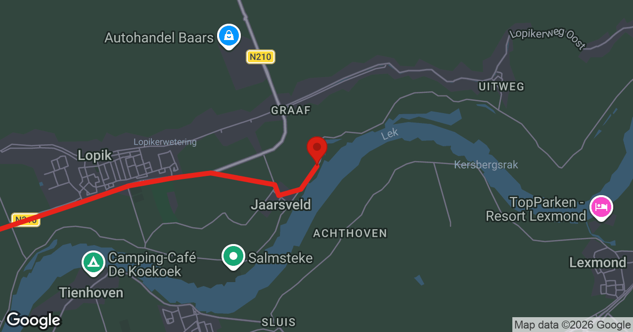 Kaart van de meldlocatie