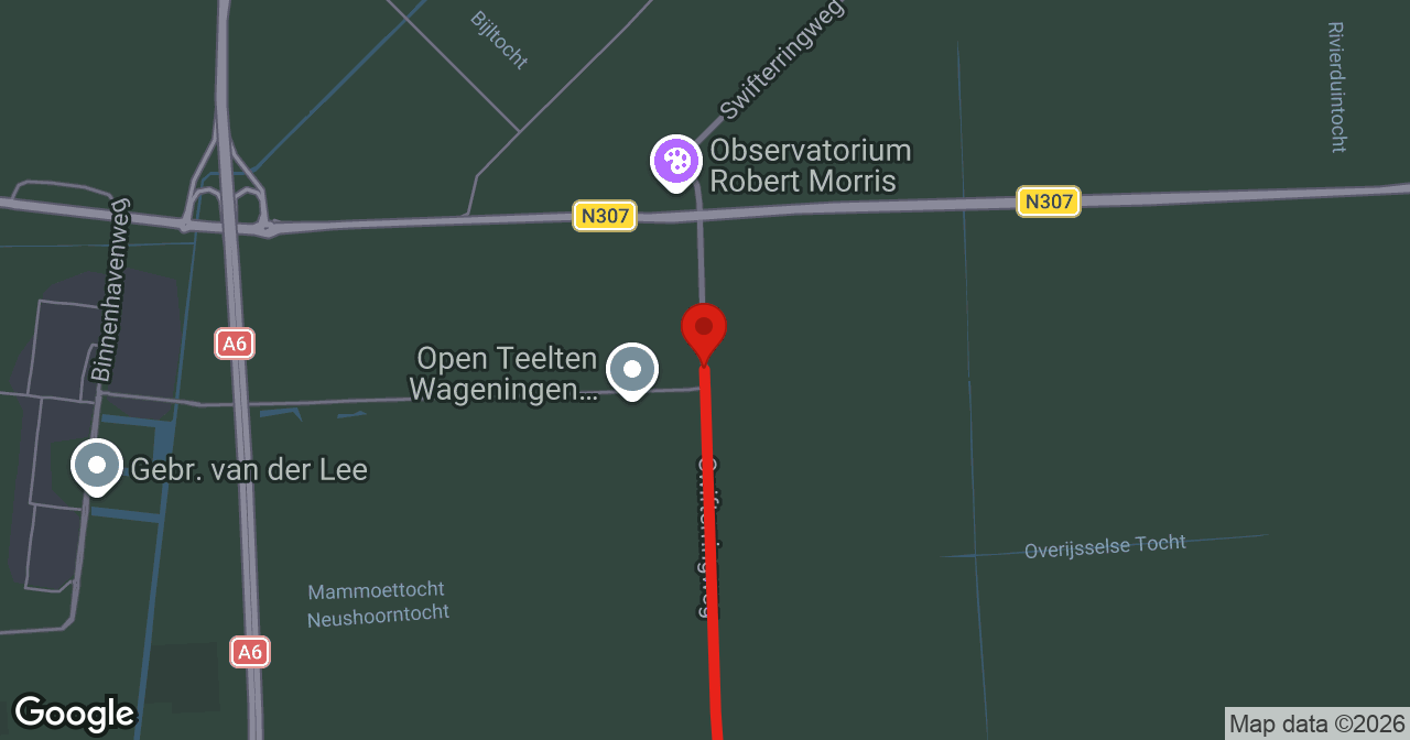 Kaart van de meldlocatie