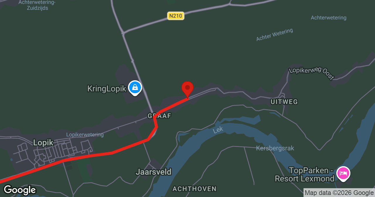 Kaart van de meldlocatie