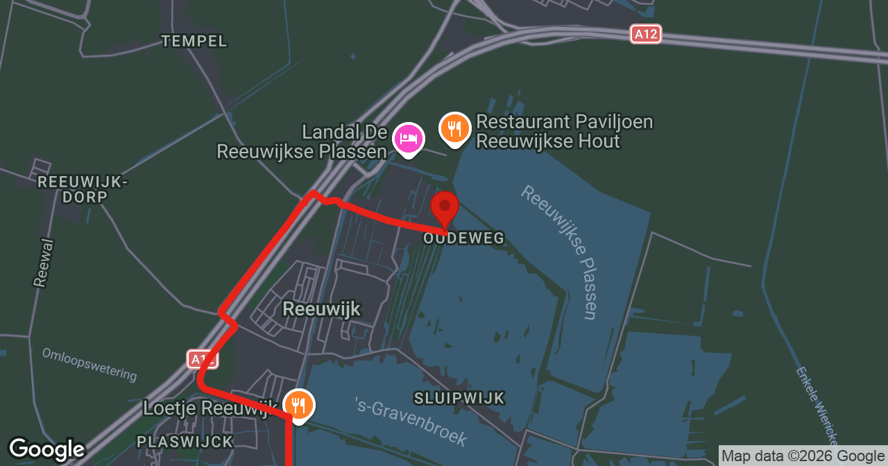 Kaart van de meldlocatie