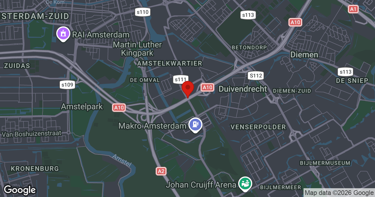 Kaart van de meldlocatie