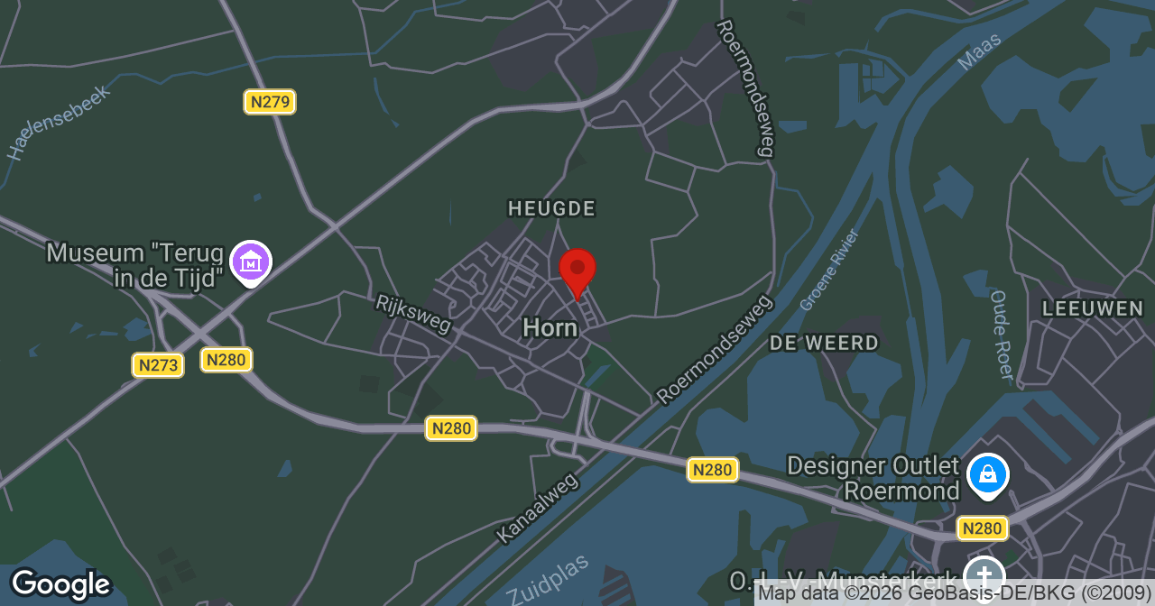 Kaart van de meldlocatie