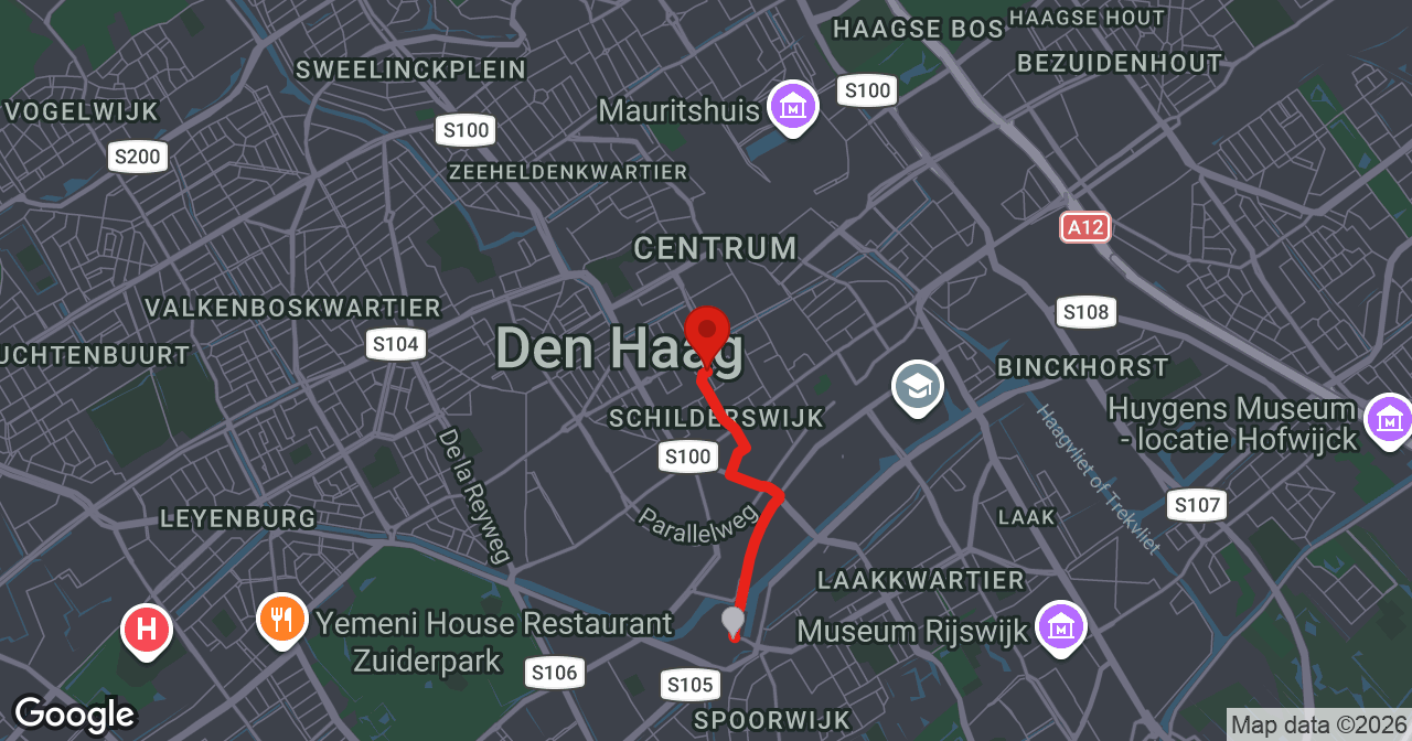 Kaart van de meldlocatie