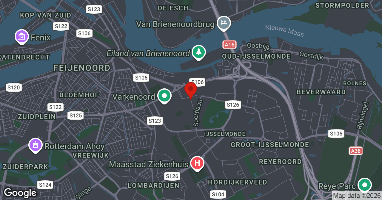 Kaart van de meldlocatie