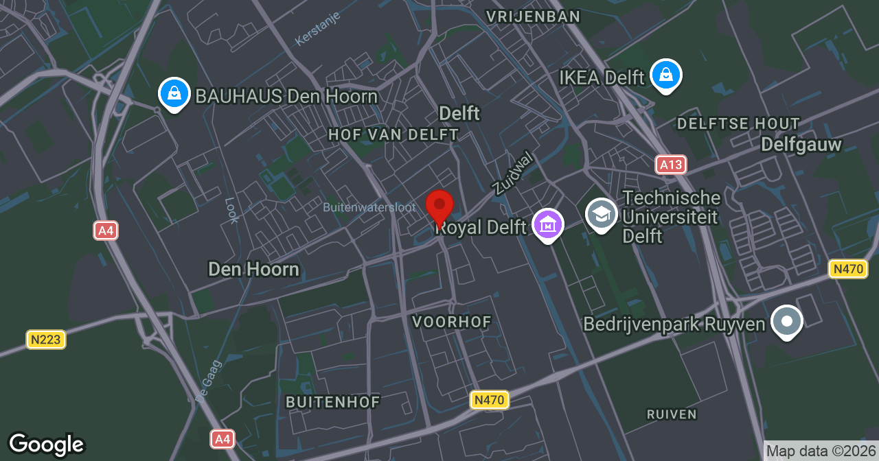 Kaart van de meldlocatie