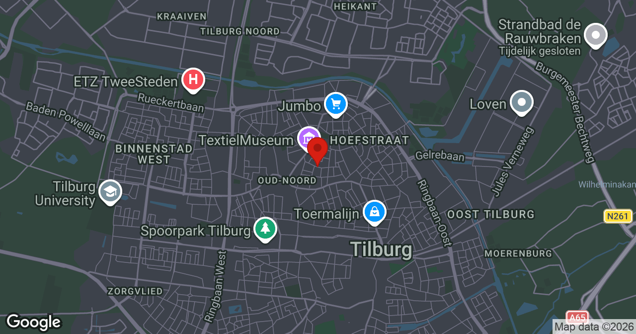 Kaart van de meldlocatie