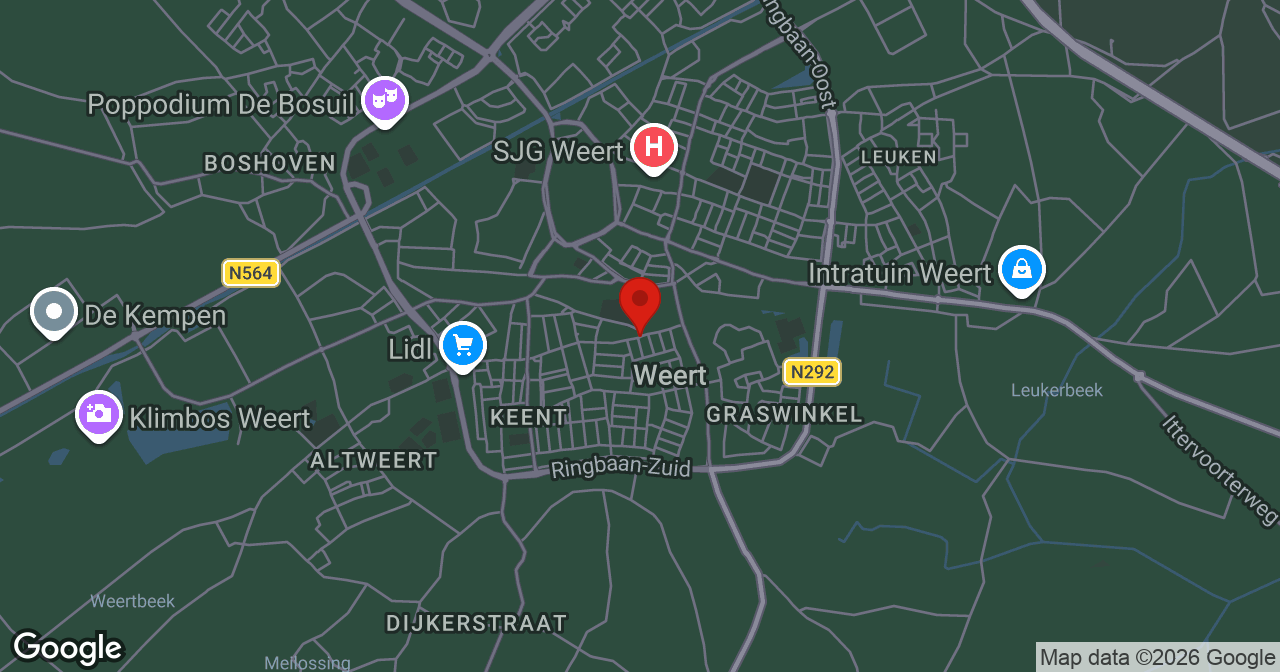 Kaart van de meldlocatie