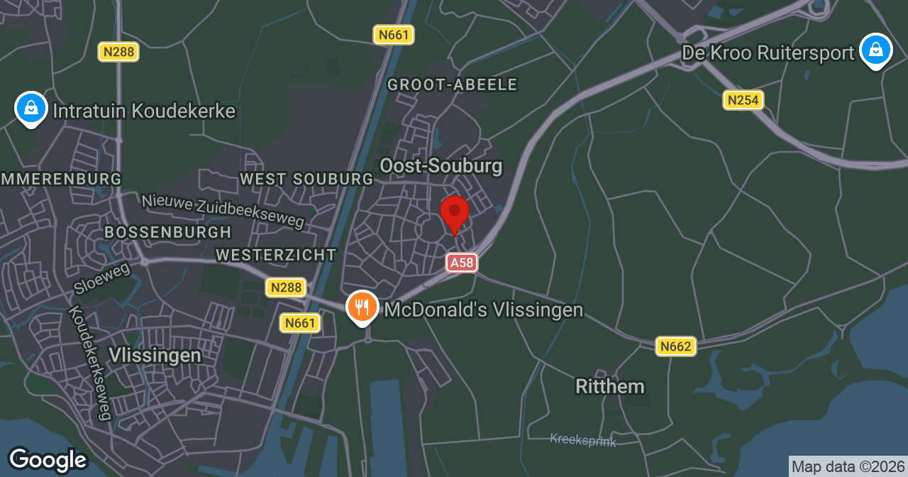 Kaart van de meldlocatie