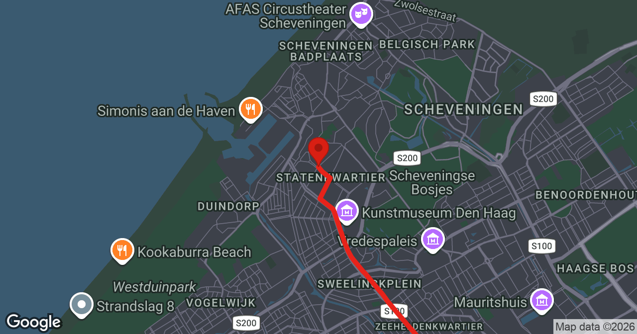 Kaart van de meldlocatie