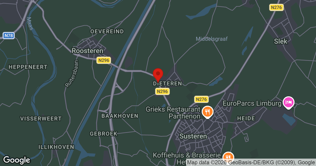 Kaart van de meldlocatie