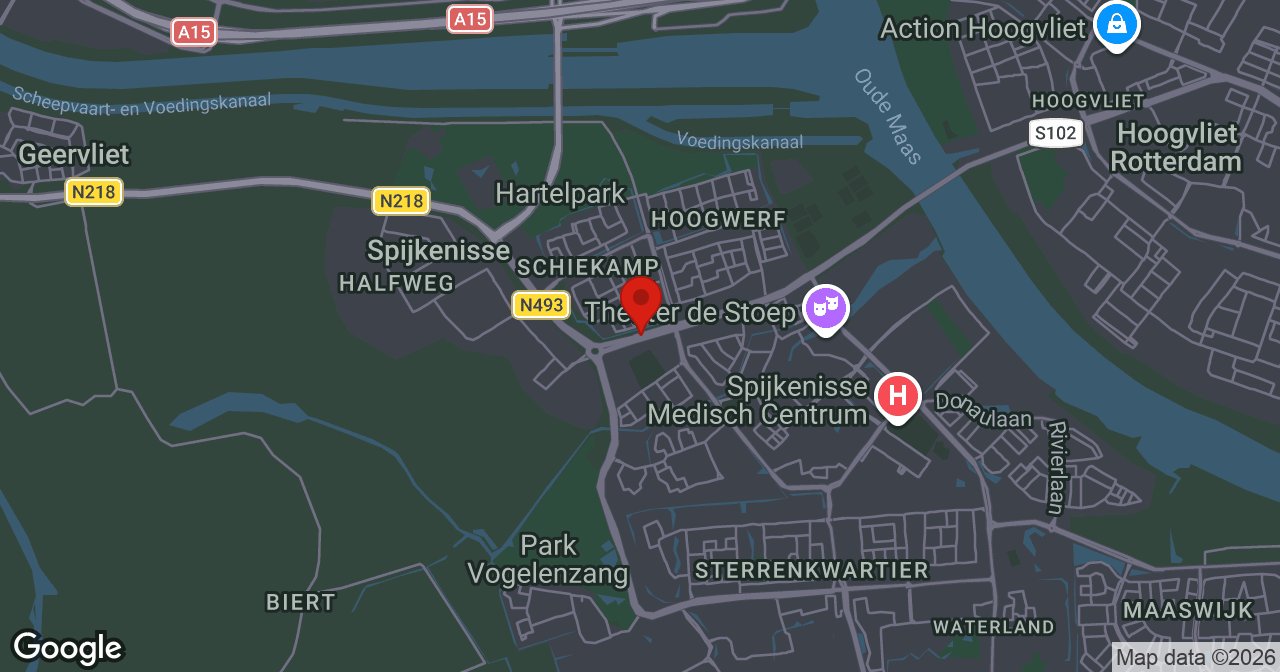Kaart van de meldlocatie