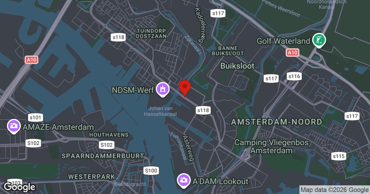 Kaart van de meldlocatie
