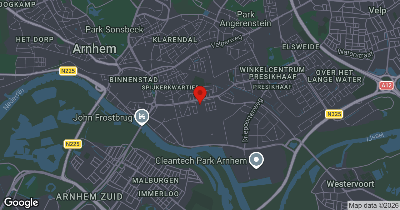 Kaart van de meldlocatie