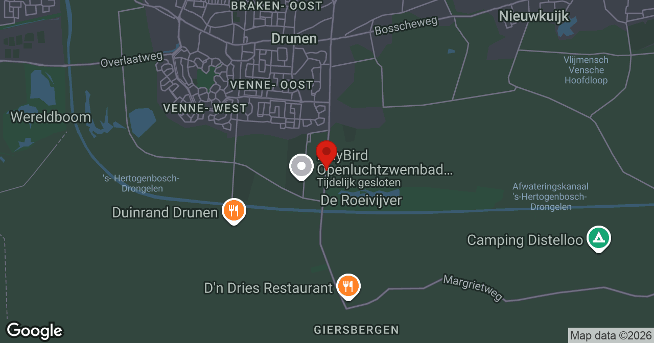Kaart van de meldlocatie