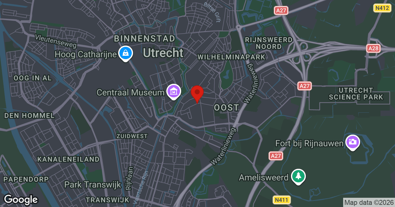 Kaart van de meldlocatie