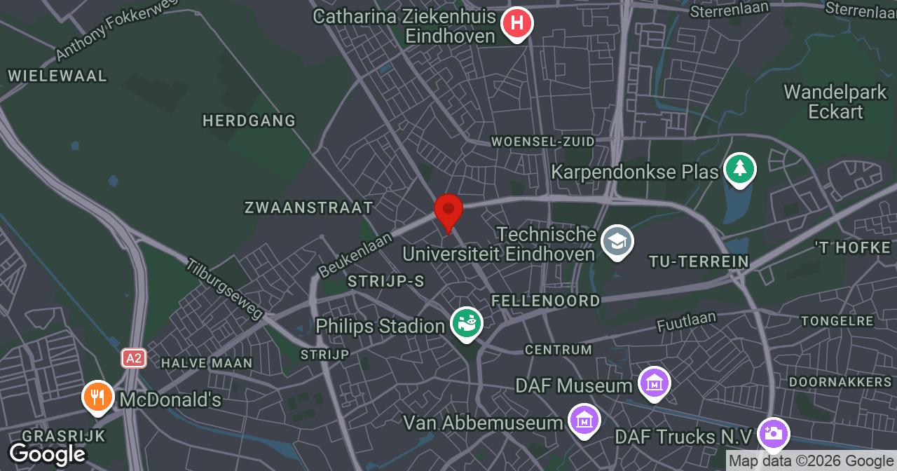 Kaart van de meldlocatie