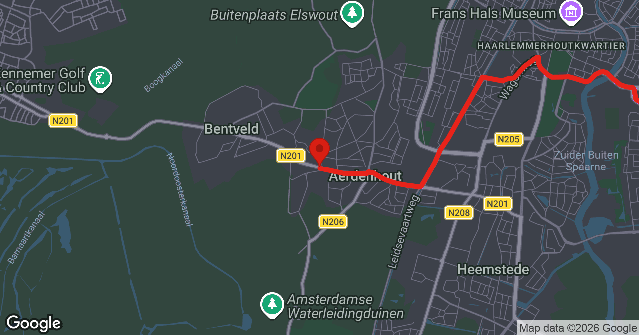 Kaart van de meldlocatie