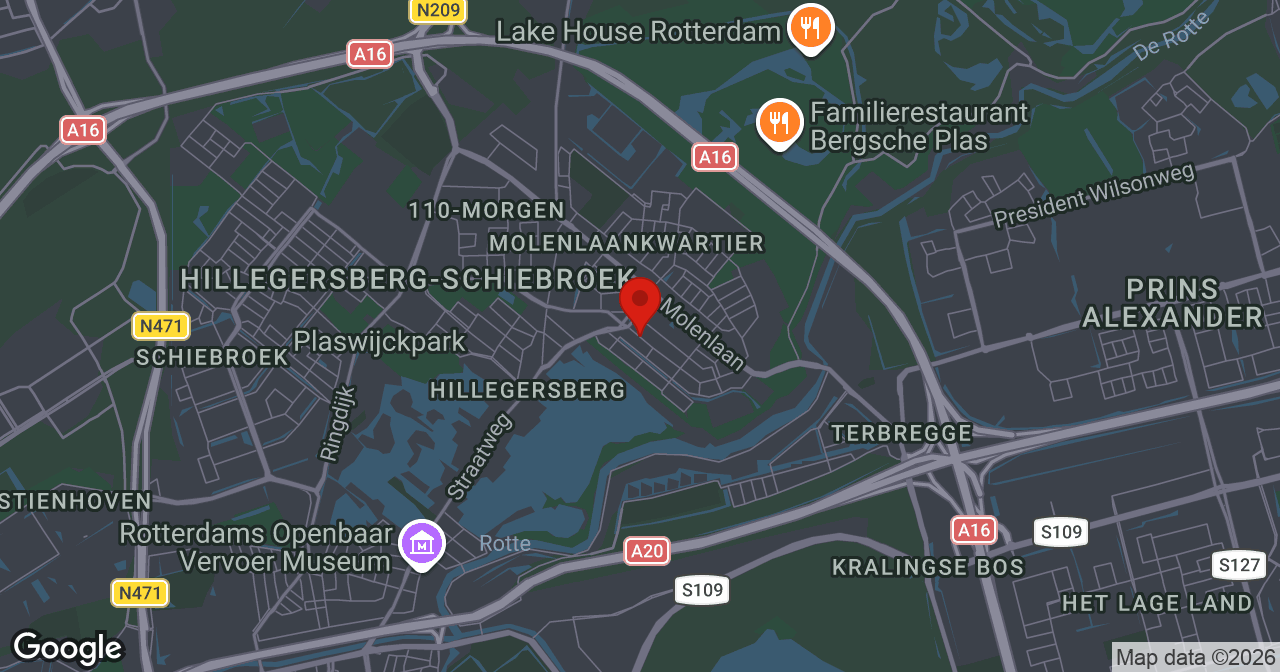 Kaart van de meldlocatie