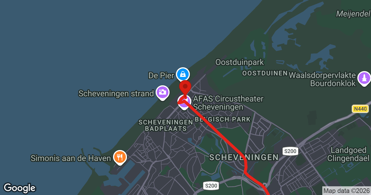 Kaart van de meldlocatie