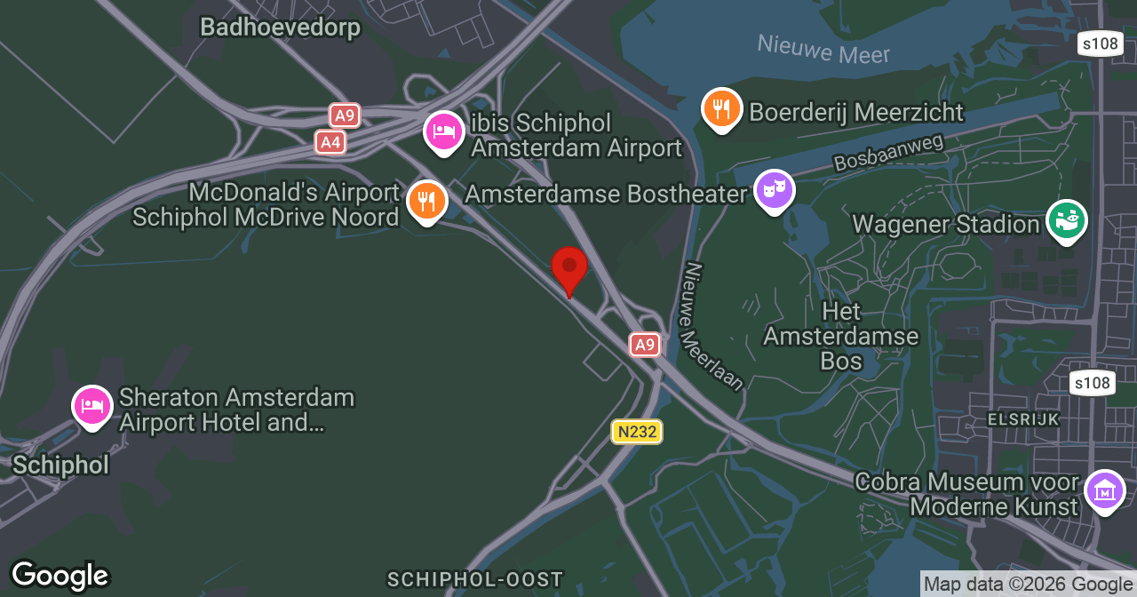 Kaart van de meldlocatie