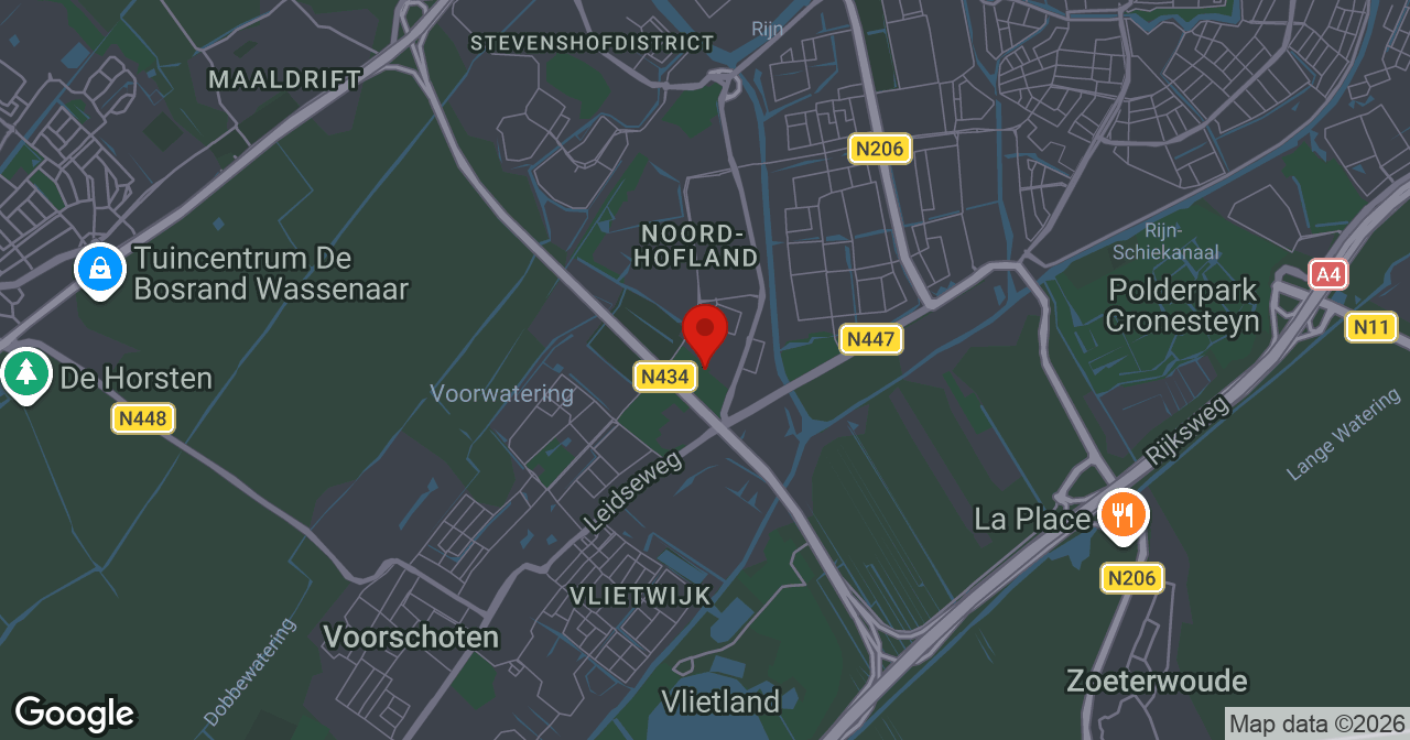 Kaart van de meldlocatie
