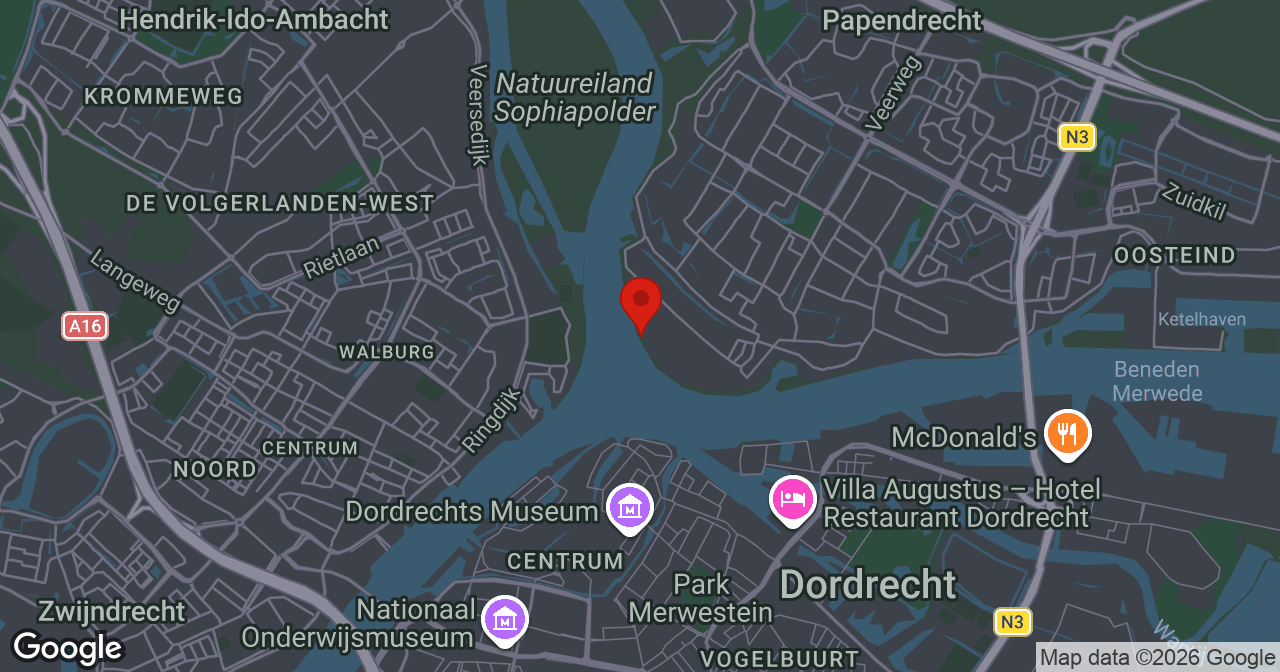 Kaart van de meldlocatie
