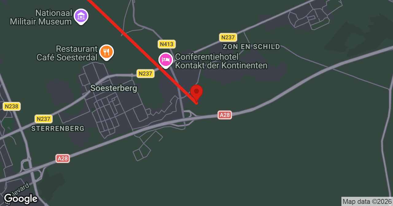 Kaart van de meldlocatie