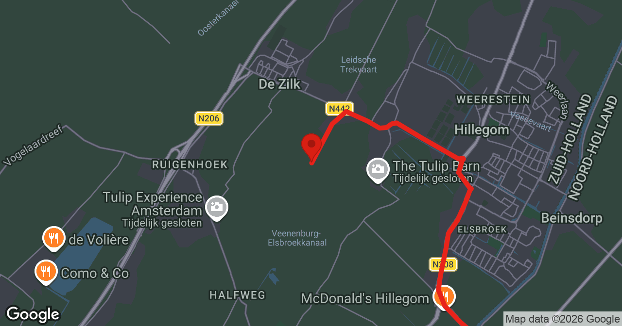 Kaart van de meldlocatie