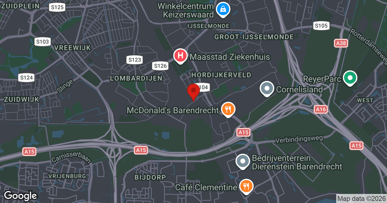 Kaart van de meldlocatie