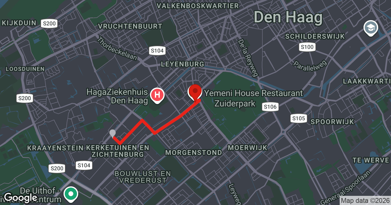 Kaart van de meldlocatie