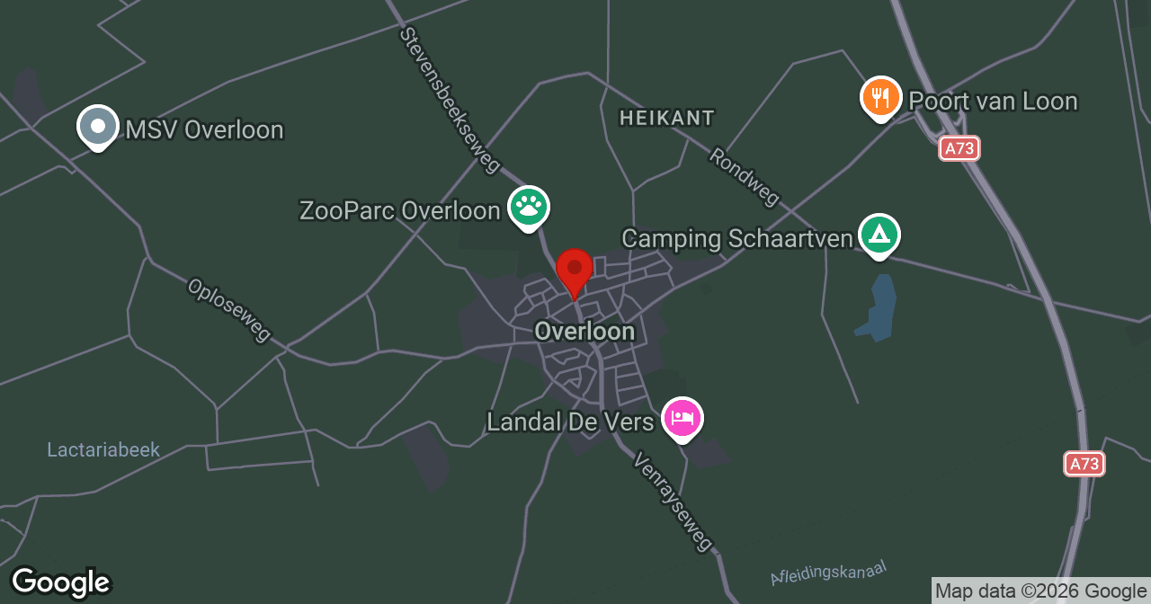 Kaart van de meldlocatie