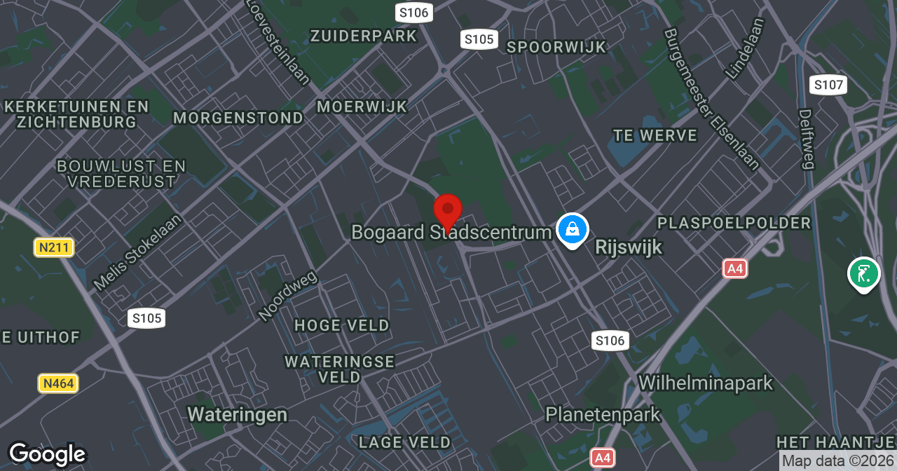 Kaart van de meldlocatie