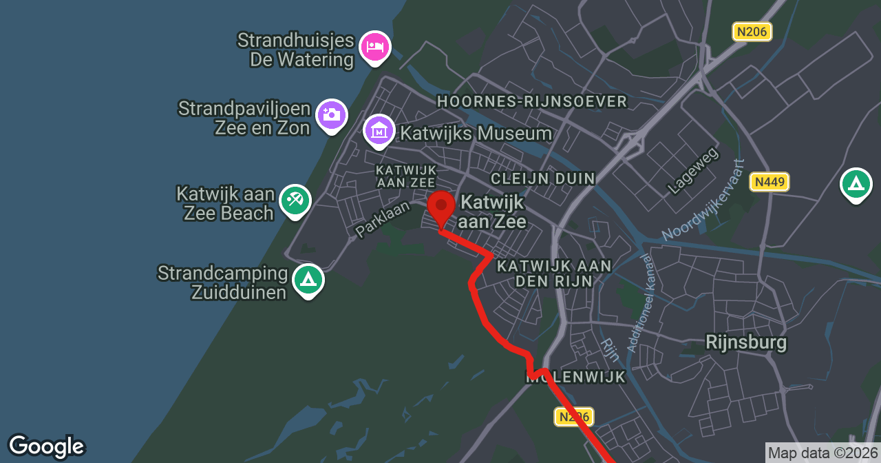 Kaart van de meldlocatie