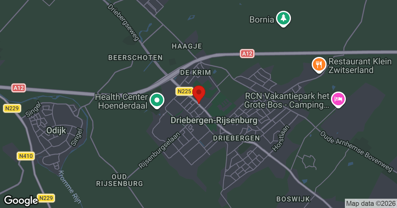 Kaart van de meldlocatie