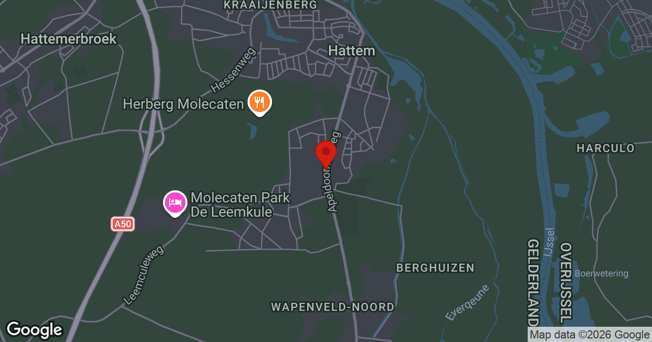 Kaart van de meldlocatie